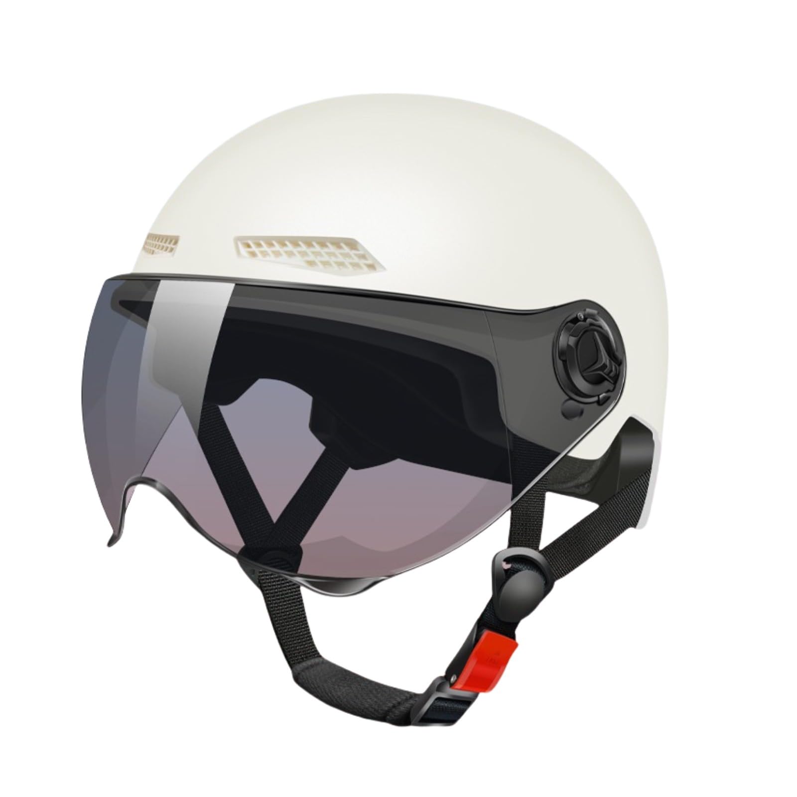 Casque Trottinette électrique Avec Visière Et Lunettes Amovibles – Adulte, Réglable, Certifié 3C