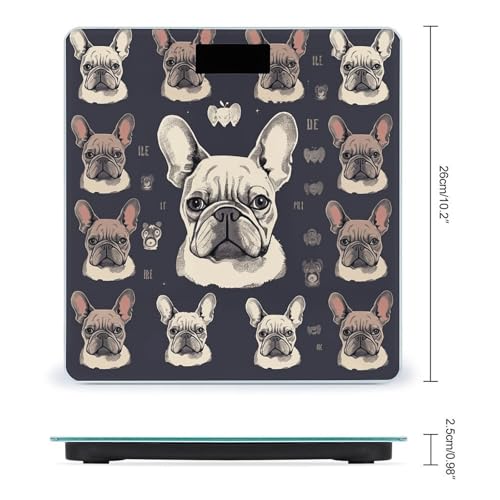 Báscula Digital para Baño LZQPOEAS, Capacidad 180 kg miniatura 2