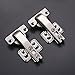 Cabinet Hinges, 2 Pieces Soft Close Cabinet Hinge Concealed Hydraulic Kitchen Hinges Opening 90 Degree 4in Cabinet Door Hinge