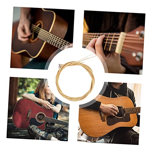 Milisten 3 Sets Bass Strings Violin Accessories Bass Guitar Accessories Guitar Accessory Violin Bass Strings Bass String Replacements Bass Parts Bass Accessory Acoustic Bass String Ballad #TOP6