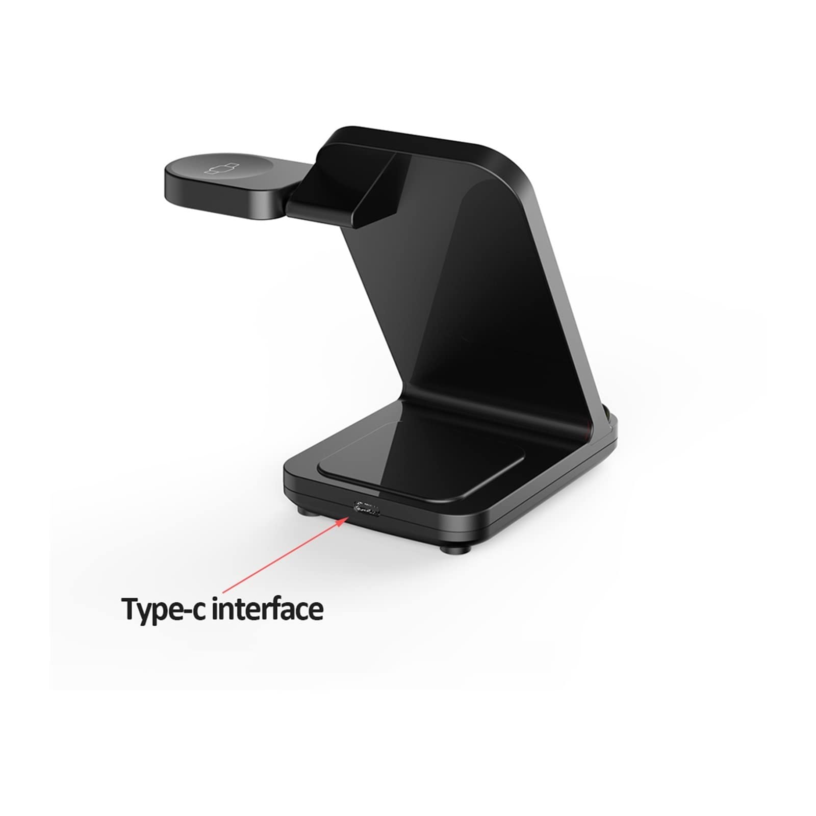 Support de Chargeur sans Fil 30W for Watch 4 Active 2/1 3 in 1 Station Chargement Rapide,Compatibilité Universelle(for Samsung Watch-01)