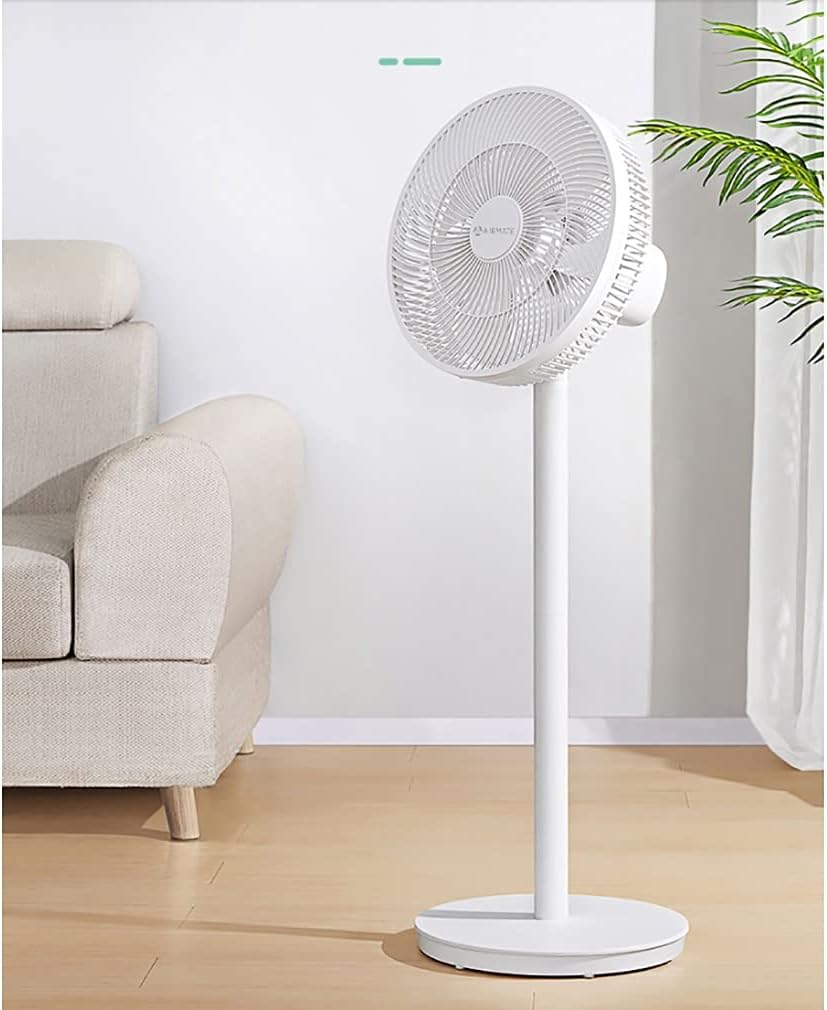 Standing Pedestal Fan Automatic Oscillation Adjustable Height Tilt Pedestal Knob Control 3 Speed Setting for Home Office