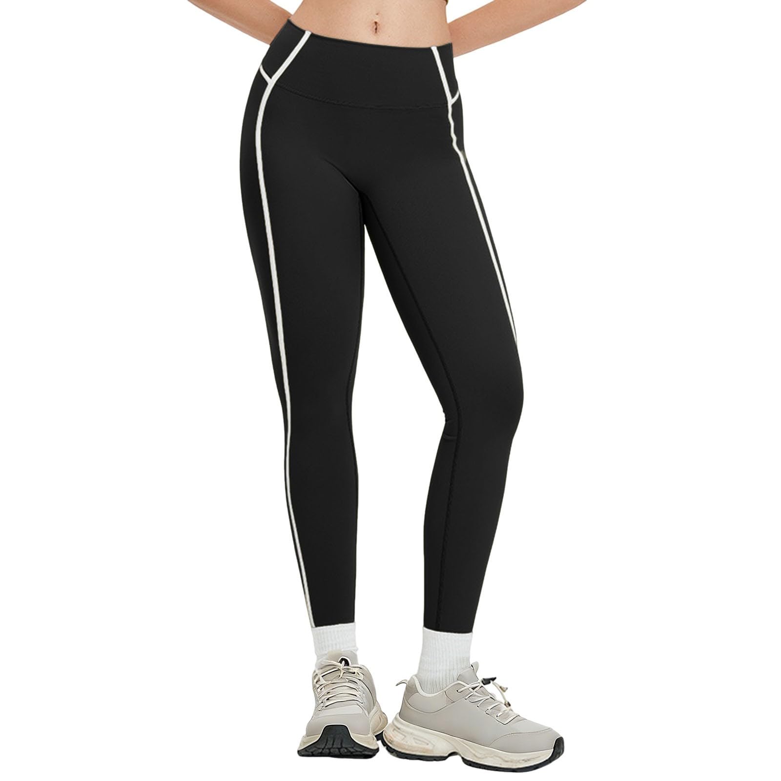 Legging bootcut avec ajustement optimal, pantalon évasé taille haute de sport