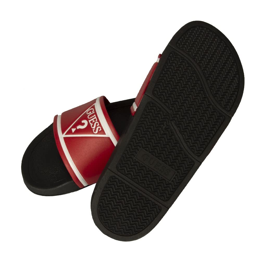 Guess Chanclas de hombre con banda slide sea swimming pool beachwear artículo FMOELVELE19