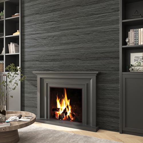 Papel de Pared Efecto Paneles de Madera para Renovar la Habitación 3