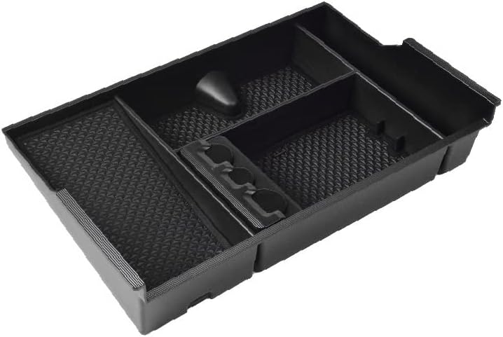 Center Console Organizer Tray, Armrest Box Oragnizer Tray Storage Box, Compatible with Toyota Tundra 2007-2021 Compatible with Toyota Sequoia 2008-2021