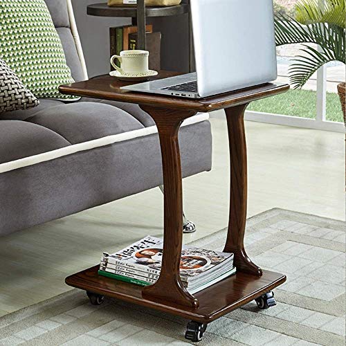 YueQiSong Solid Wood Side Table Nordic Corner Can be Moved with Round YueQiSong Solid Wood Side Table Nordic Corner Can be Moved with Round
