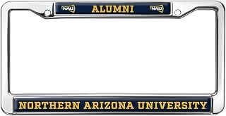 Northern Arizona University Alumni Logo Full Size Standard License Plate Metal Frame