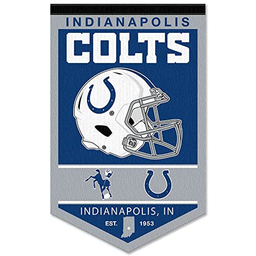 WinCraft Indianapolis Colts Heritage History Banner Pennant