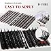 Lash Clusters 480 Clusters 60D 80D Thick Eyelash Extension 30D 40D Individual Eyelashes 11-20mm False Eyelash Multi-Style DIY Lash Extensions for Beginners(30D-80D-D, 11-20MIX)