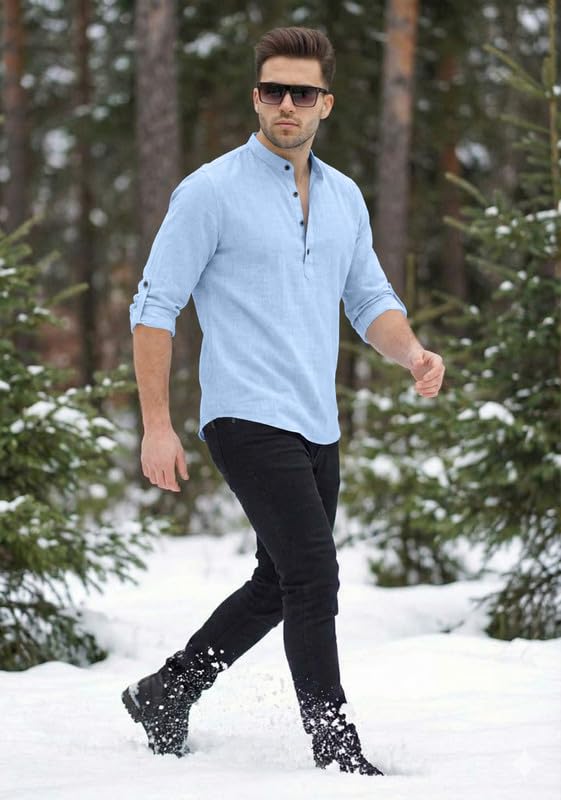 Image of Men Short Kurta