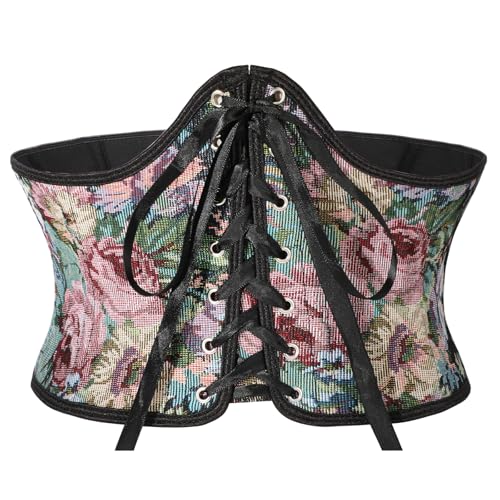 XquiziFit Renaissance Corset Belt for Women Wide Waist Belt