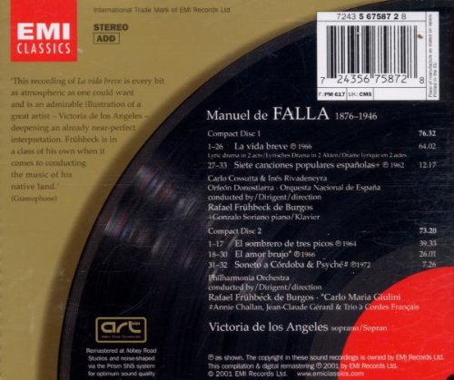 Vista 2 de Falla La Vida Breve El Amor Brujo El Sombrero de Tres Picos