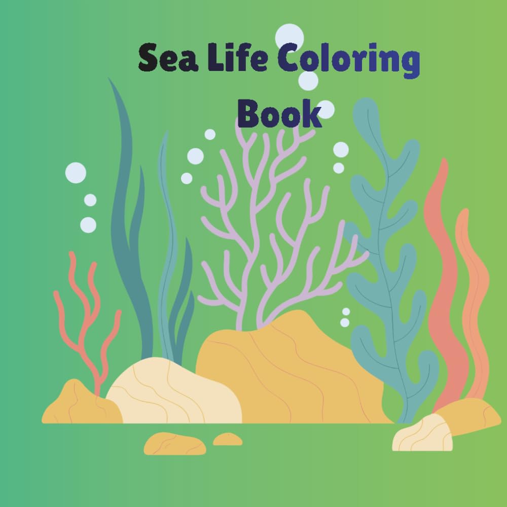 Sea Life Coloring Book