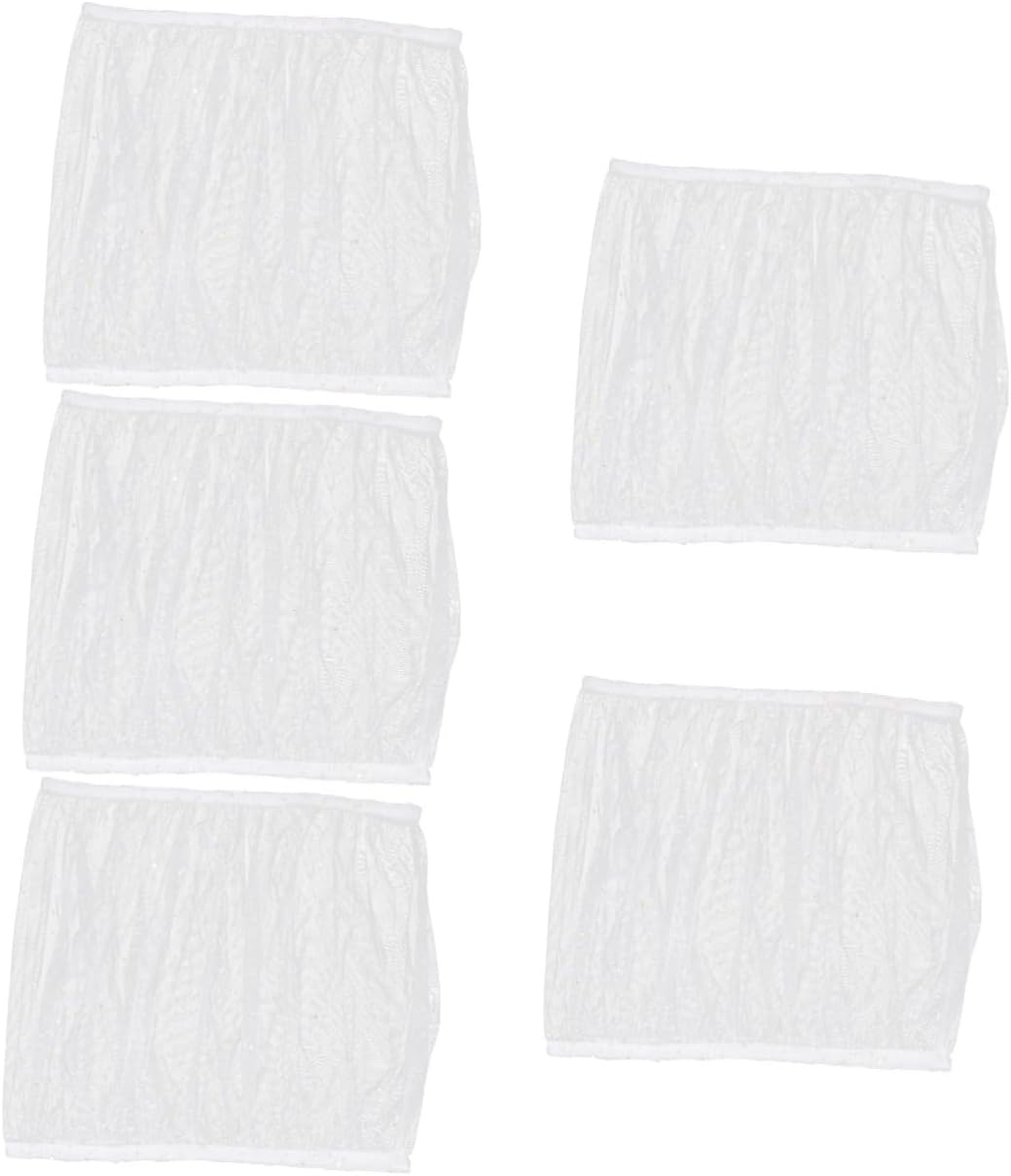 BESPORTBLE 5pcs Birdcage Netting Protector Cover Elastic Ventilated and Fit for Bird Cages Clean Prevents Food Splashing Easy to Clean