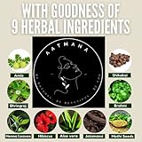 AATMANA Herbal Black Henna Hair Color with Goodness of 9 Herbs | Black Henna Mehndi for Hair, Make Hair Soft & Shiner Natural Hair Color for Men & Women 100g - Image 5
