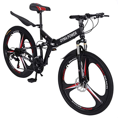 image for MTFITNESS 2020 New Mountain Bike 21 Speed 3 Spoke 26in Double Disc Bra