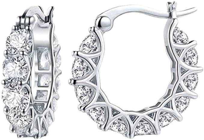 Earrings For Women Premium Alloy Zircon Eternal Star Creative Stud Earrings Multiple Styles Womens Temperament Jewelry