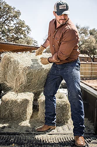 Wrangler Men's Premium Performance Cowboy Cut Reg Jean, Stone Bleach, 33W x 34L – Ansicht 5
