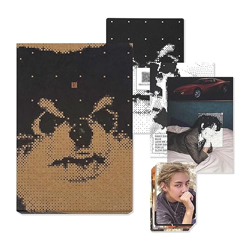 V - [Layover] (WEVERSE ALBUMS Ver.) Out Box + Photobook + Lyric Book + Photocards +...