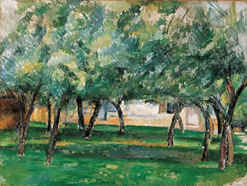 Tableau Decoracion Murale Cézanne Normandie en Toile Haute Définition