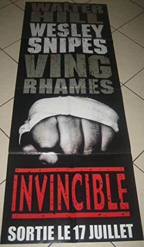 Affiche originale du film Invincible format cinema grand ecran 60x120 cm