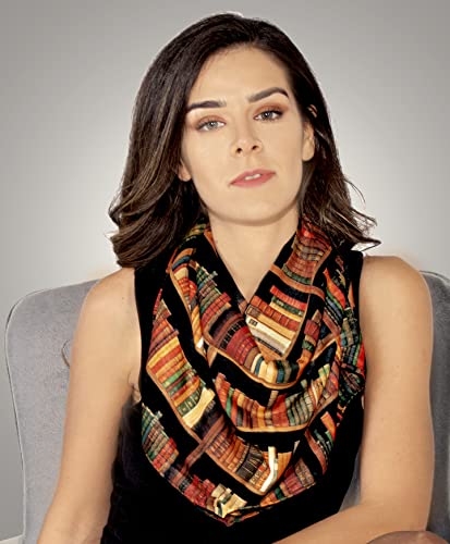 Di Capanni Book infinity scarf Library Bookshelves womens literary gifts nerdy bookworm book lover4