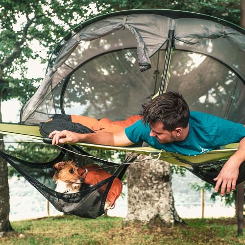 Tentsile Connect V3 2-Person Tree Tent Hammock, The Original Tree Tent Company, 880 Pound Capacity, Portable Treehouse, Heavy Duty Ratchets Included, Designed in The UK (Dark Grey) - Image 15