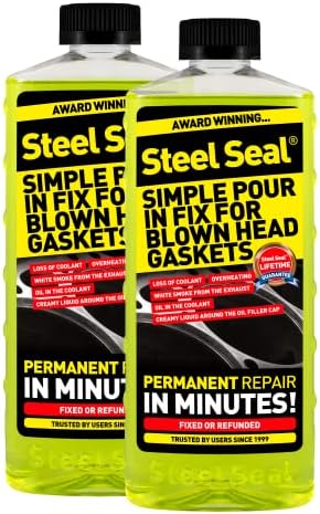 Steel Seal Blown Head Gasket Fix Repair Sealer - 6 Cylinder