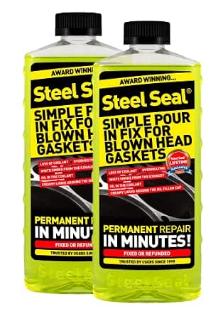 Steel Seal Blown Head Gasket Fix Repair Sealer - 6 Cylinder