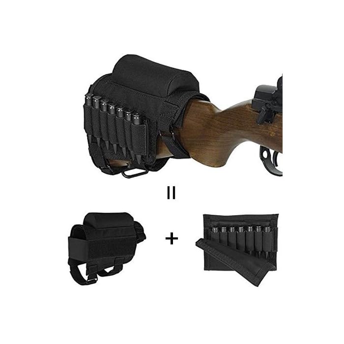 Buy Tactical Gun Rifle Buttstock, Hunting Shooting Tactical Cheek Rest