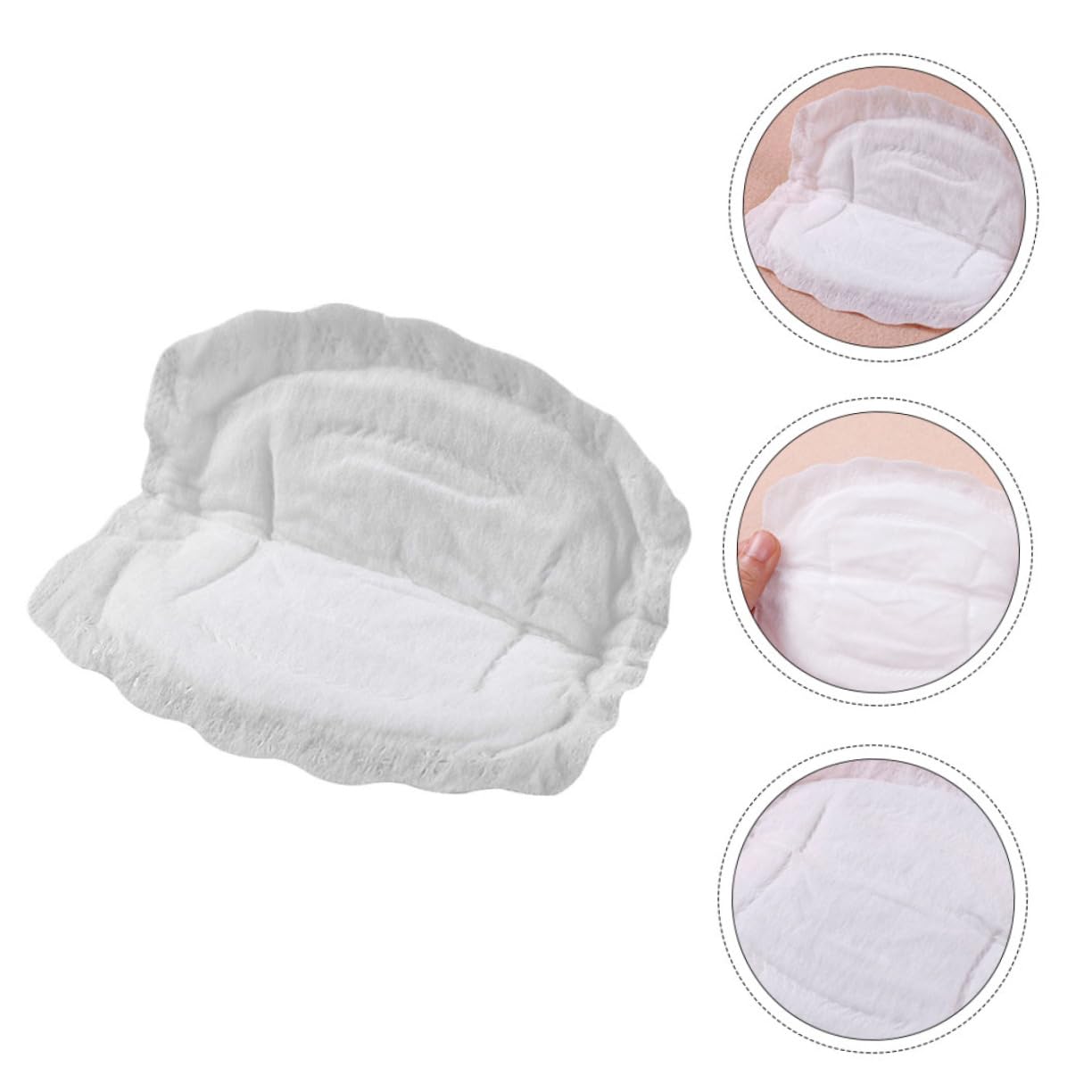 Yardwe Nursing Pad Set 36 Ultra-Thin Pads Leakproof Reusable Galactorrhea Overflow Breastfeeding Maternity Care