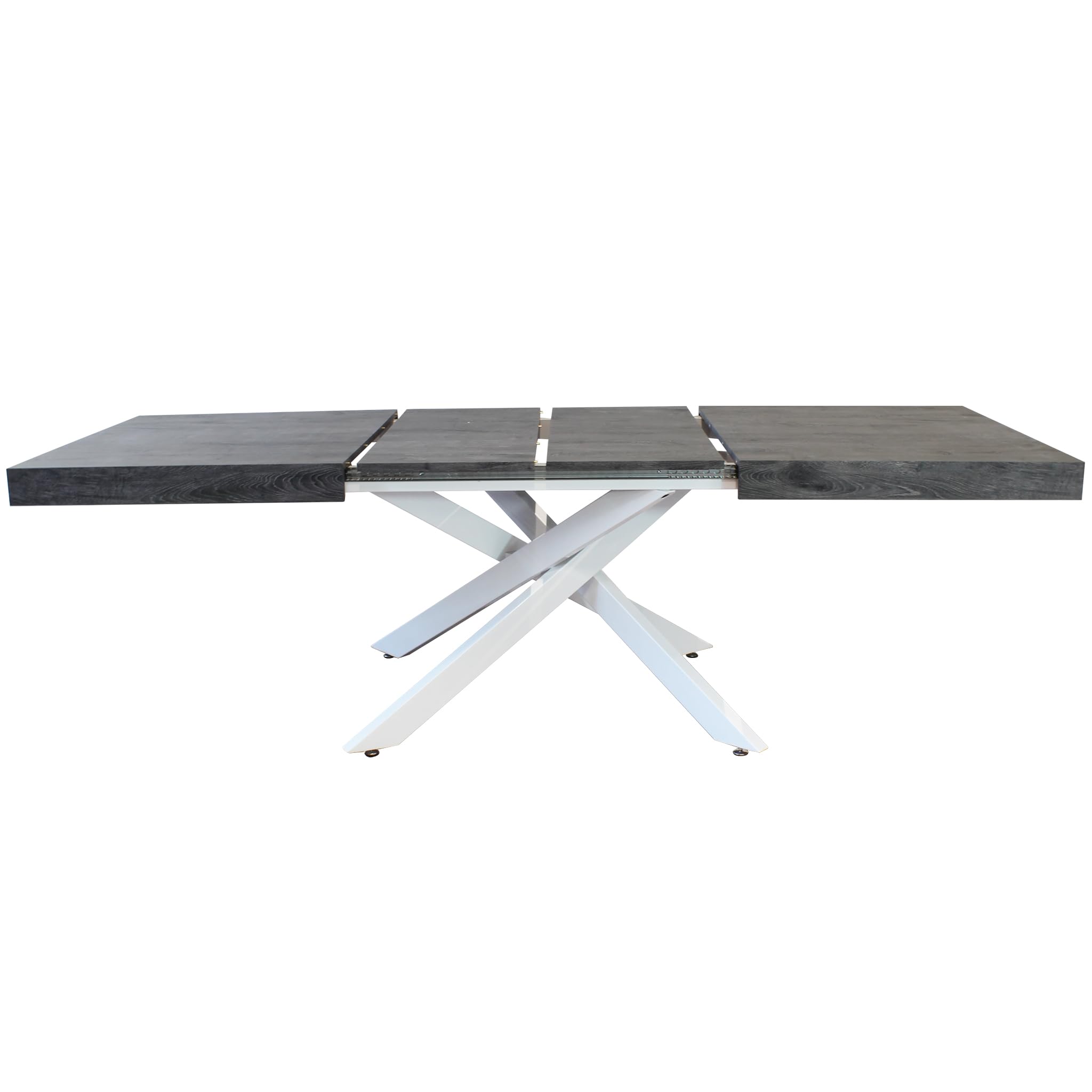 Tavolo da pranzo allungabile 160/240x90 - POTHOS Antracite