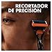 Gillette Fusion 5 Cuchillas de Afeitar Hombre, Paquete de 8 Cuchillas de...