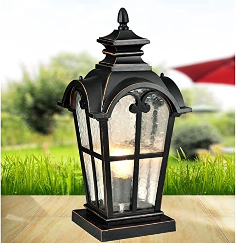 Farmhouse Post Light linterna exterior impermeable IP54 de aluminio 4