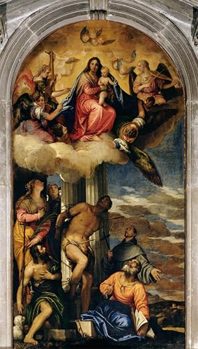 Affiches et gravures Paolo Veronese grand format 60x90 pour peinture sur toile