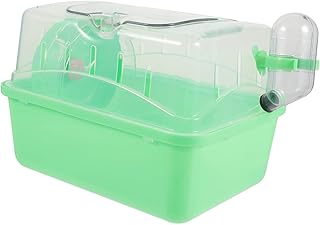 Balacoo Gaiola De Hamster Gaiola De Rato Gaiola De Hamster Castelo Gaiolas De Hamster Gaiola De Esconderijo Gaiola De Casa De Hamster Para Rato Pet Villa Gaiolas De Hamster Gaiola De