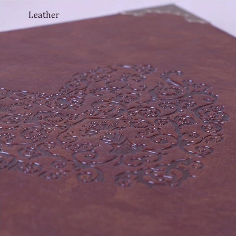 Travel Growth Commemorative Book ﻿ Artistic Leather Album Sticky Album Creative Scrapbook Applicable to photos, receipts, star cards, etc