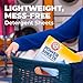 ARM & HAMMER Power Sheets Laundry Detergent, Fresh Breeze Scent, No Mess, Lightweight and Travel-Friendly, 35 Count, Up to 70 Small Loads