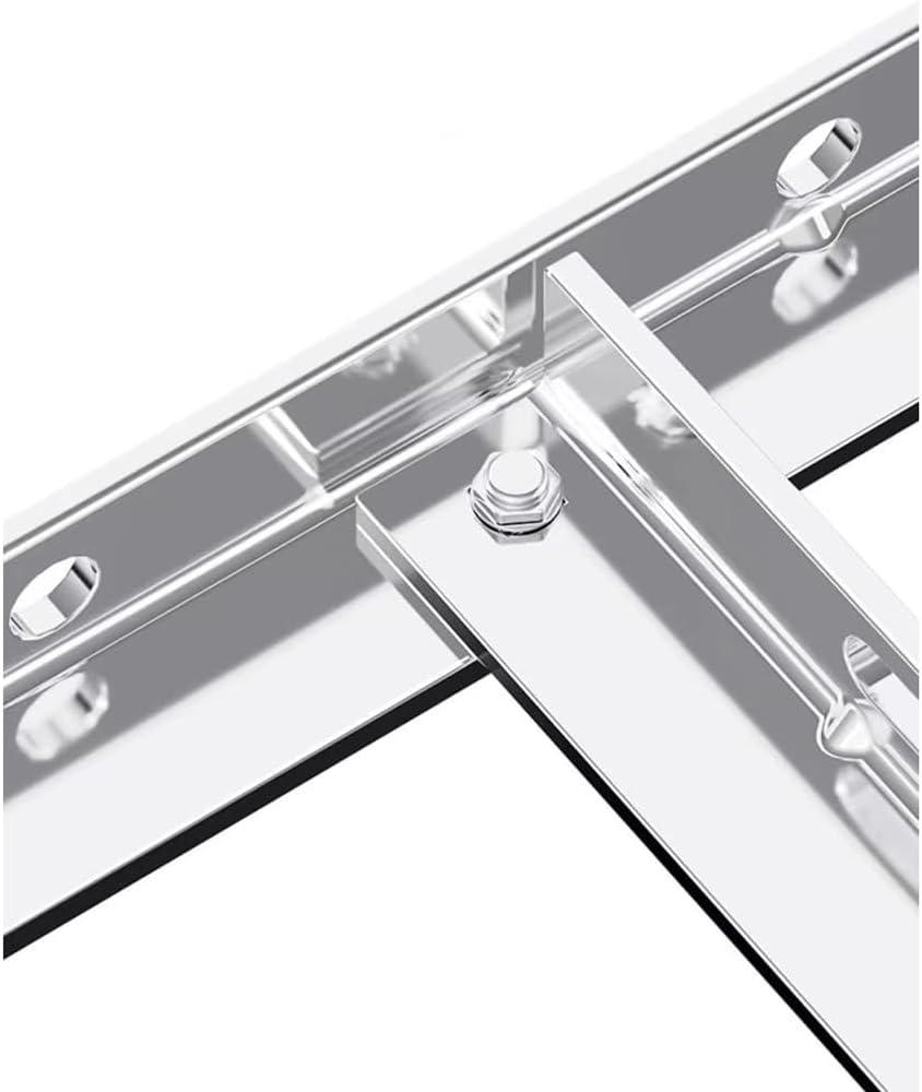 Air Conditioner Support Bracket, Mounting Bracket for Condenser Split Air Conditioner Heat Pump Systems, Support Condenser up to 500kg, Rust Free Stainless Steel ( Color : Silver , Size : 120x66cm/2.8