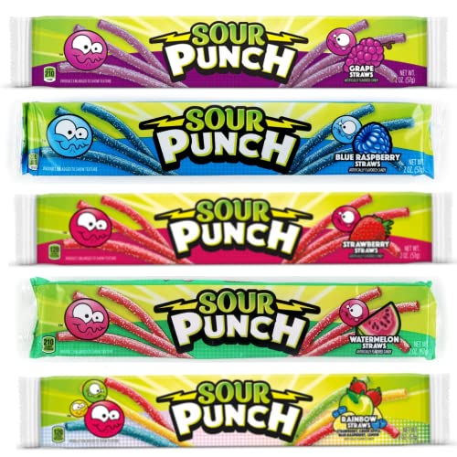 Best Sour Punch Rainbow Straws For A Sweet Treat