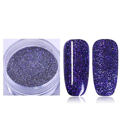 10g Dipping Nail Chameleon Powder Shining Dip Pigment Powder Colorful Nail Art Decoration (ND-H14)-picture-29