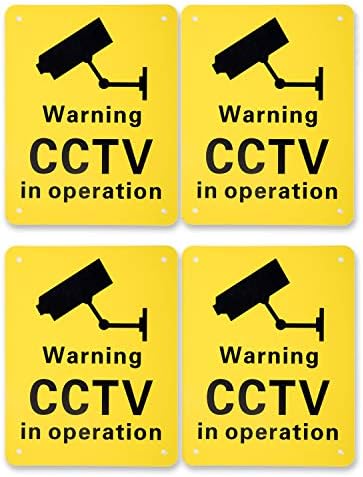 CCTV Warning Sign - Automatic Number Plate Recognition In Operation
