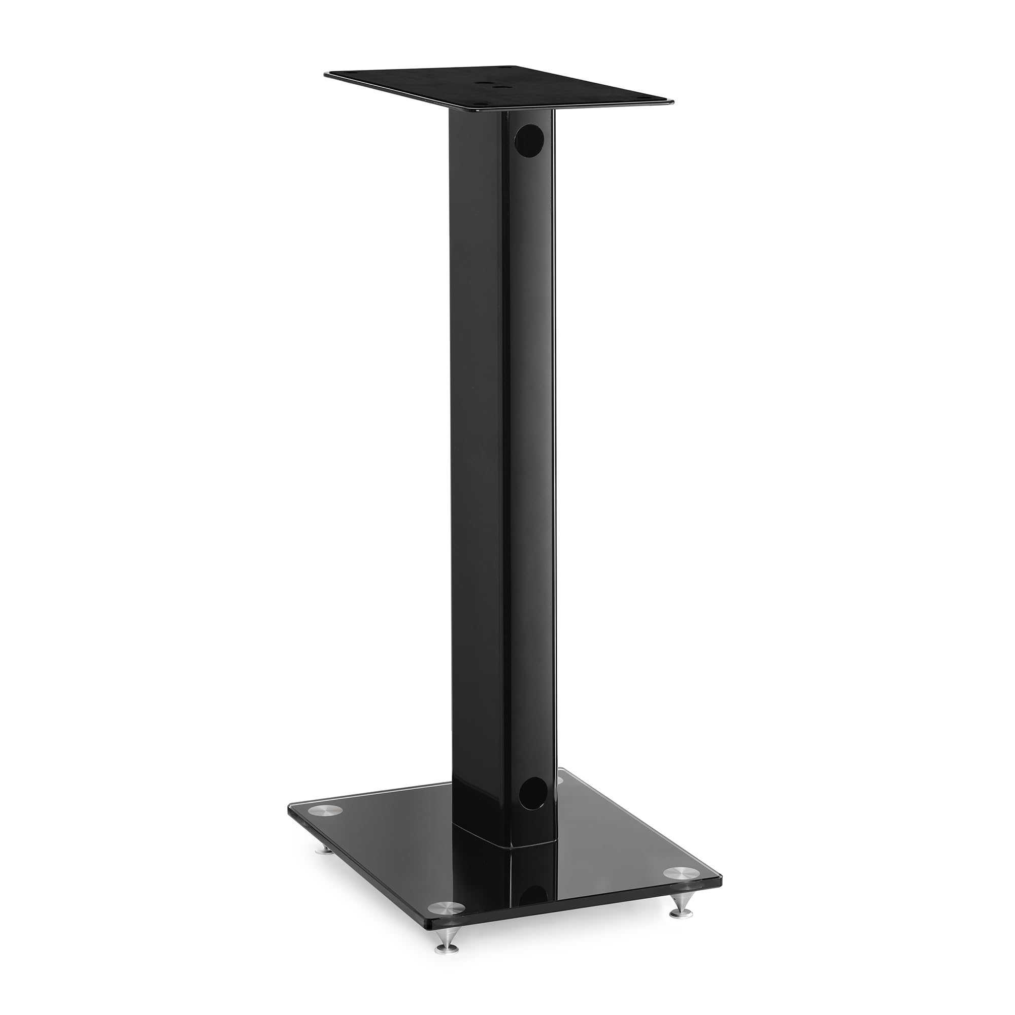Triangle – Soportes para Altavoces S05 para Altavoces de Estantería Hi-Fi - Altura 640 mm - Base Rellenable - Compatibilidad Universal - Negro (Par)