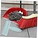 PartyKindom Hair Removal Comb 2Pcs with Comfortable Handle - Broom Cleaning Tool for Removing Hair and Debris from Carpets and Floors - Efficient Cleaning Comb for Home Use