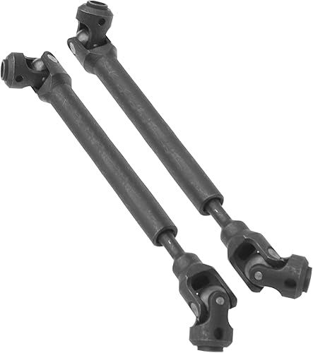 Miniatura 3 de ShareGoo - 2 piezas de actualización de eje de transmisión universal CVD, compatibles con Axial SCX10 SCX10-II Redcat Gen7 Gen8 RC4WD D90 110 RC