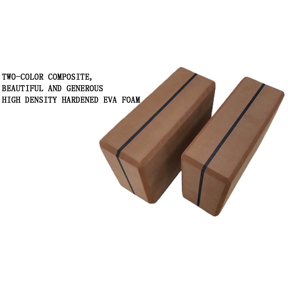 AIZYR 100% Riciclato Cork Yoga Block, Blocchi Yoga in Legno di Sughero -Ecologico, Antiscivolo, Sostenibile, Autopulente, Anti-Microbial