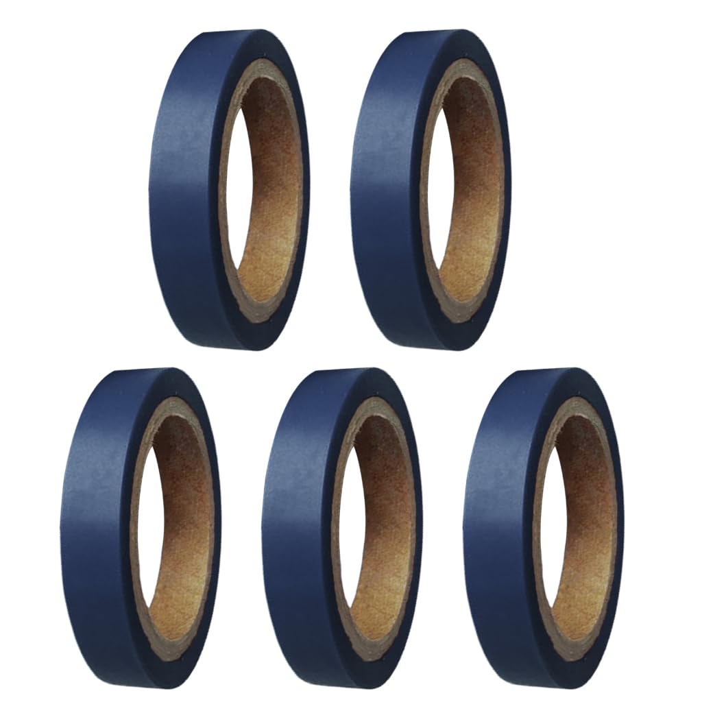 5 Roll Grip Finishing Tape Sweat Sealing Special Band Tape Tennis Grip Racket Tape Sticky Seal for Tennis Badminton