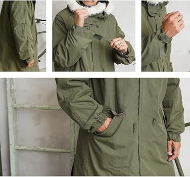 Amazon | [WAIPER] 米軍 M-65 フィッシュテールパーカー フルセット