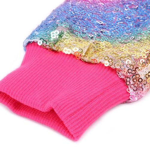 Betadog Kids Jackets Girls Boys Sequin Zipper Coat Jacket for Toddler Birthday Christmas Clothes Jacket for3